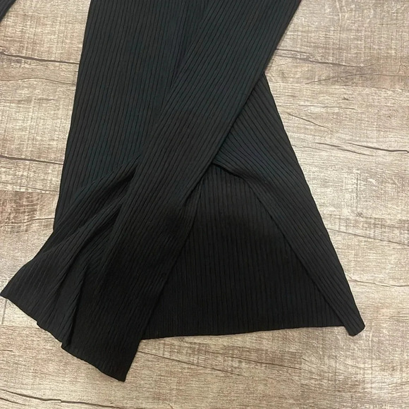 NWT!! French Connection - Women's Mathilda Knit Cut Out Dress - Black - Size M - Picture 8 of 8